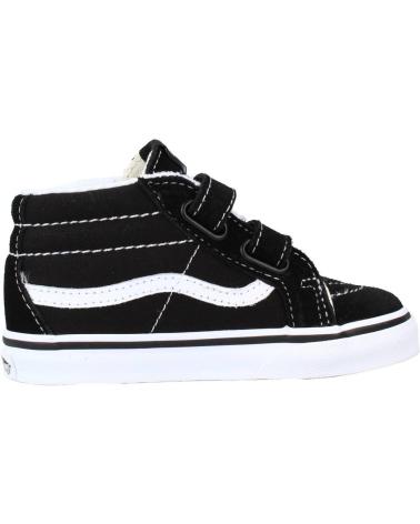 Deportivas de Niña y Niño VANS OFF THE WALL VN00018W6BT1 SK8-MID REISSUE V BLACK-TRUE WHIT