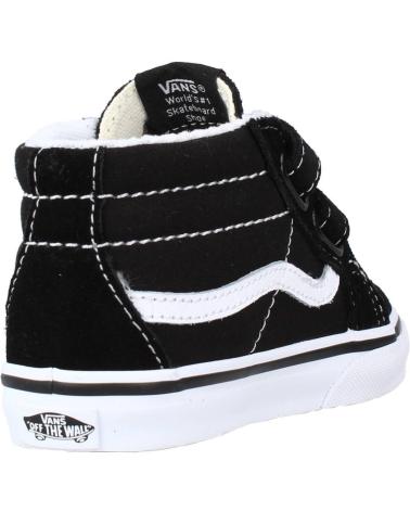 Deportivas de Niña y Niño VANS OFF THE WALL VN00018W6BT1 SK8-MID REISSUE V BLACK-TRUE WHIT