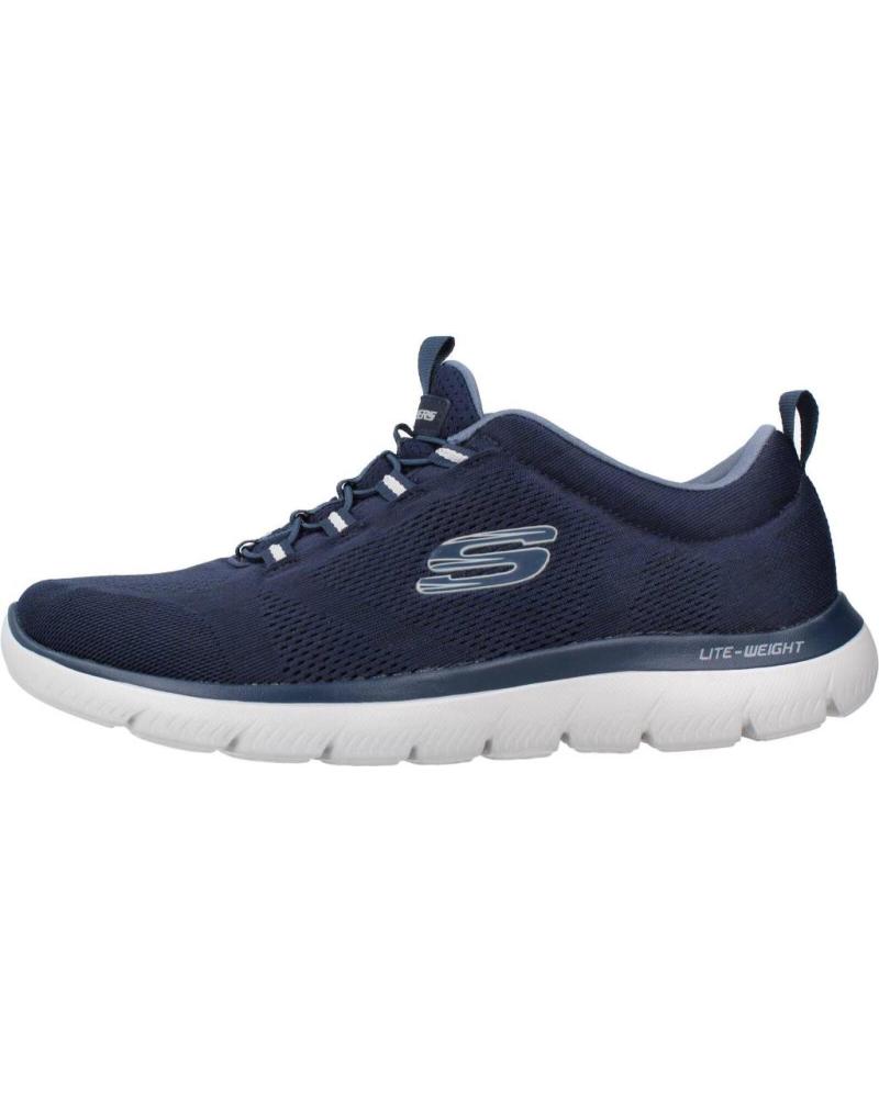 Man sports shoes skechers SUMMITS - LOUVIN 232186 ZAPATILLAS CORDONES ELASTI NVY
