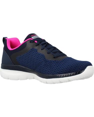 SKECHERS ZAPATILLAS MUJER 12607 AZUL MARINO