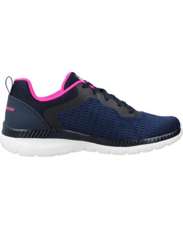 SKECHERS ZAPATILLAS MUJER 12607 AZUL MARINO