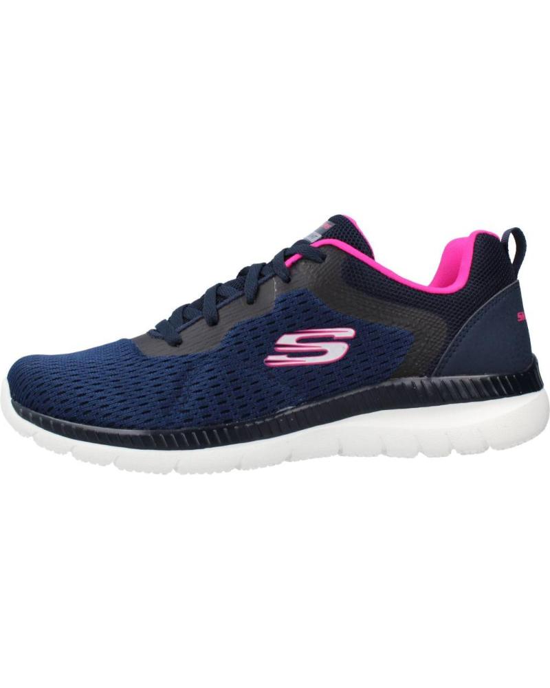 SKECHERS ZAPATILLAS MUJER 12607 AZUL MARINO