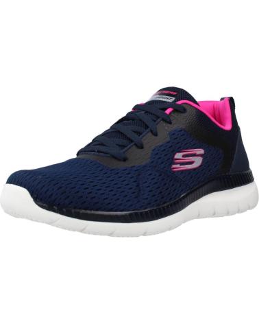 SKECHERS ZAPATILLAS MUJER 12607 AZUL MARINO