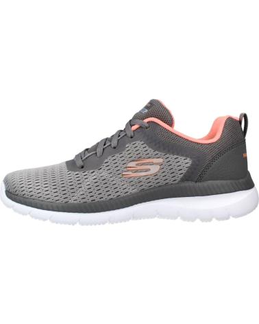 Sportivo per Donna e Bambina SKECHERS ZAPATILLAS MUJER ES 12607 GRIS