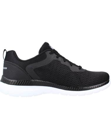 Deportivas de Mujer y Niña y Niño SKECHERS BOUNTIFUL QUICK PATH NEGRO