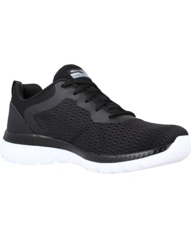 Deportivas de Mujer y Niña y Niño SKECHERS BOUNTIFUL QUICK PATH NEGRO