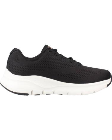 Sportivo per Donna e Bambina SKECHERS ARCH FIT NEGRO