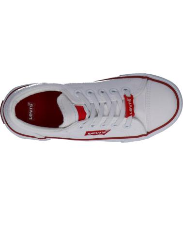 girl and boy Trainers LEVIS VBER0002T BERMUDA 0061 WHITE