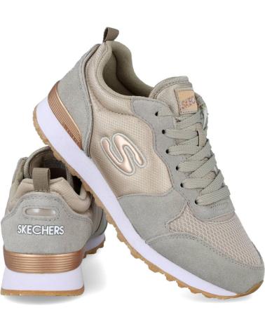Scarpe sport per Donna SKECHERS 111 OG 85 - GOLDN GURL SNEAKE TAUPE