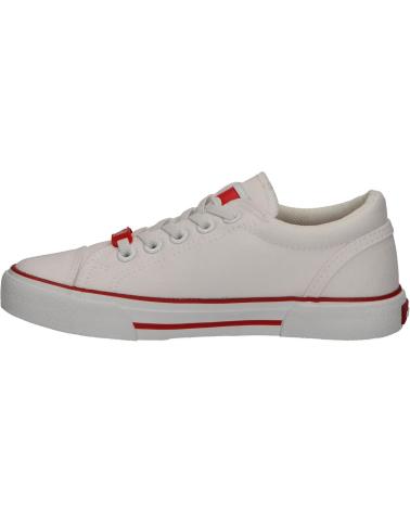 girl and boy Trainers LEVIS VBER0002T BERMUDA 0061 WHITE