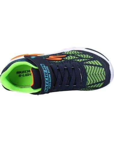 boy Zapatillas deporte SKECHERS ZAPATILLAS FLEX-GLOW ELITE-VORLO PARA NINOS EN COLOR VERDE VERDE