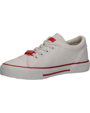 girl and boy Trainers LEVIS VBER0002T BERMUDA 0061 WHITE