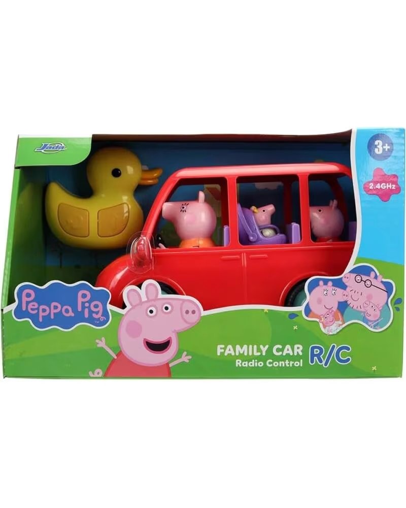 SIMBA VEHÍCULO RADIOCONTROL PEPPA PIG FAMILY CAR MULTICOLOR