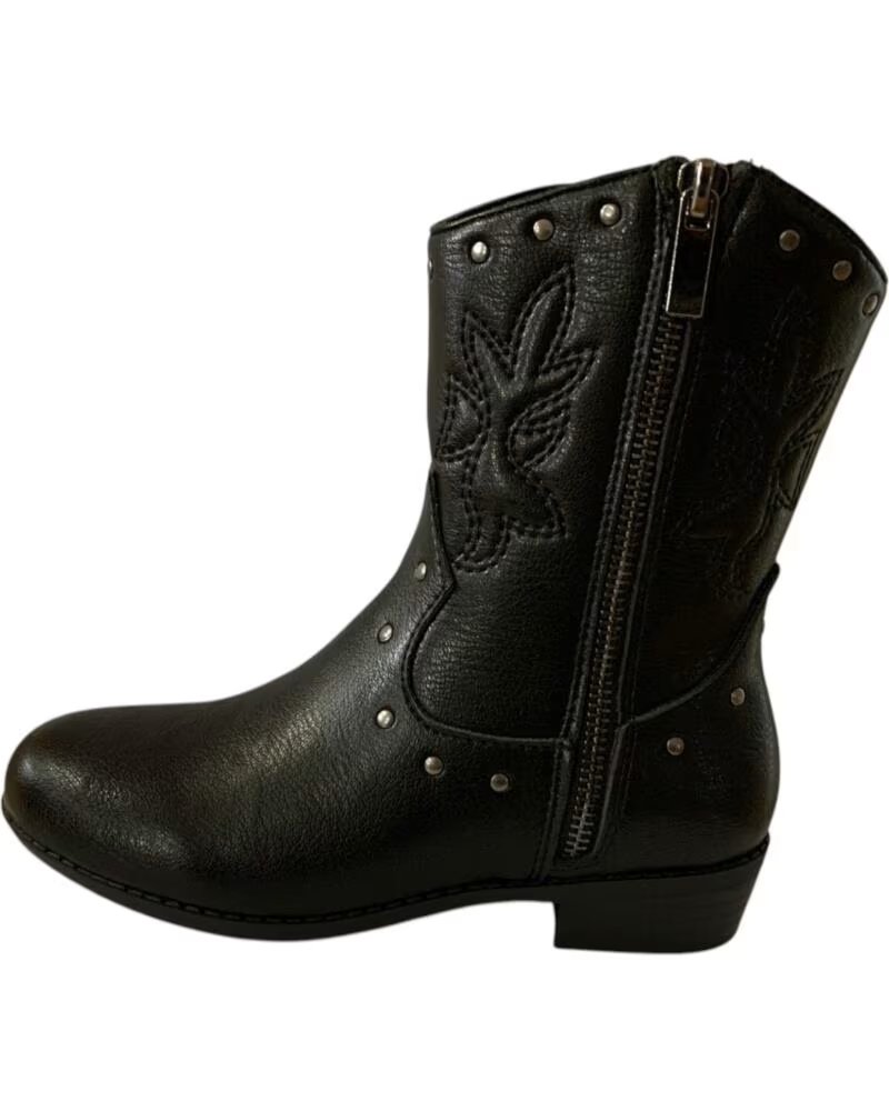 XTI BOTAS CAMPERAS DE NIÑA 154154 NEGRO