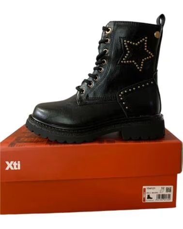 XTI MÄDCHEN MILITÄRSTIEFEL KIDS 154121 01 NEGRO