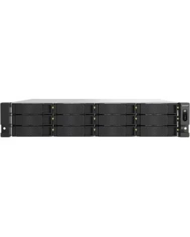 QNAP Servidor nas ts - h1277axu - rp - r5 - 16g 12 bahias 2u rack 16gb gigabit ethernet
