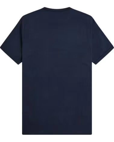 FRED PERRY MAGLIETTA RINGER 738 BLU MARINO