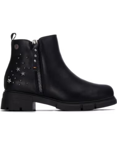 XTI Botas militares nina KIDS 154183 01 NEGRO