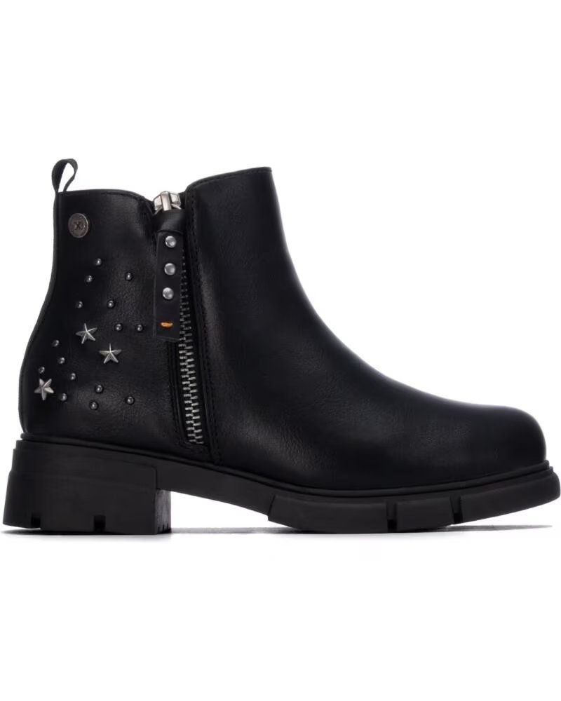 XTI Botas militares nina KIDS 154183 01 NEGRO