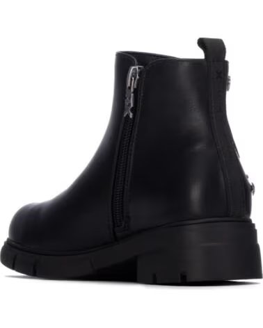 XTI Botas militares nina KIDS 154183 01 NEGRO