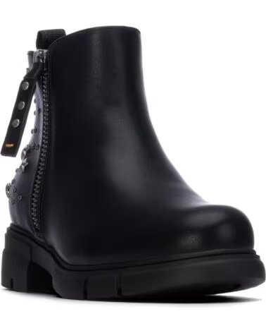 XTI Botas militares nina KIDS 154183 01 NEGRO