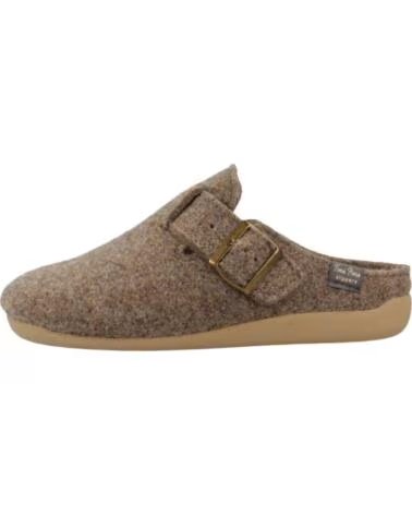 TONI PONS MIMA FP DAMEN HAUSSCHUHE CLOGS TAUPEBRAUN TAUPE