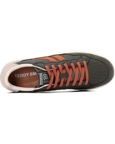SAPATILHAS CASUAL TEDDY SMITH 121034 KAKI