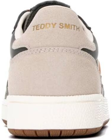 SAPATILHAS CASUAL TEDDY SMITH 121034 KAKI