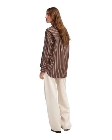 ONLY CAMISA MUJER OREGON 15367554 MARRÓN