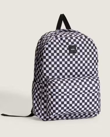 VANS OFF THE WALL Mochila Vans Old Skool Check Backpack Pale Petal