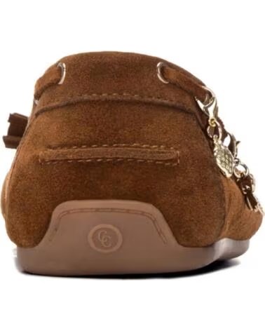 MOCASINES CARMELA 164147 PIEL ANTE CAMEL MUJER