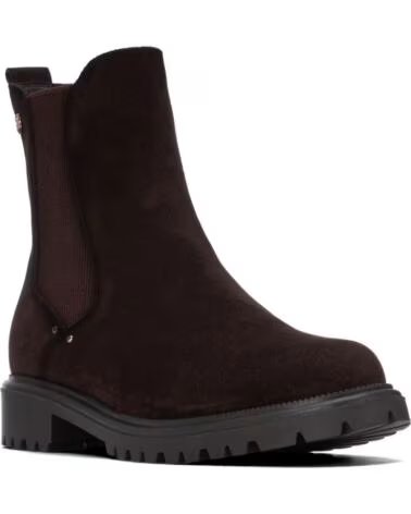 CARMELA 164315 STIVALETTI CHELSEA IN PELLE MARRONE MARRON