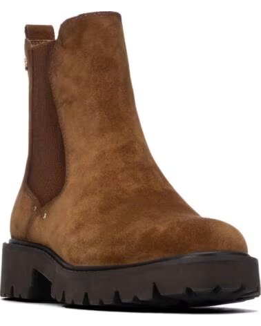 STIVALETTI CHELSEA IN PELLE CARMELA 164315 CAMEL