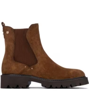 STIVALETTI CHELSEA IN PELLE CARMELA 164315 CAMEL
