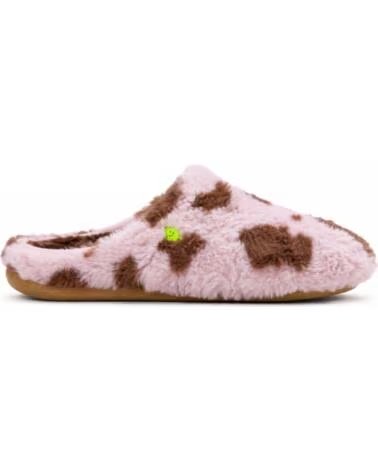 PANTOUFLES D´INTÉRIEUR HOT POTATOES ANIMAL PRINT ROSE ROSA