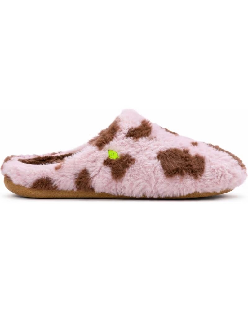 PANTOUFLES D´INTÉRIEUR HOT POTATOES ANIMAL PRINT ROSE ROSA