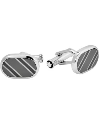 MONTBLANC MANSCHETTENKNÖPFE MB116659 AUS STAHL