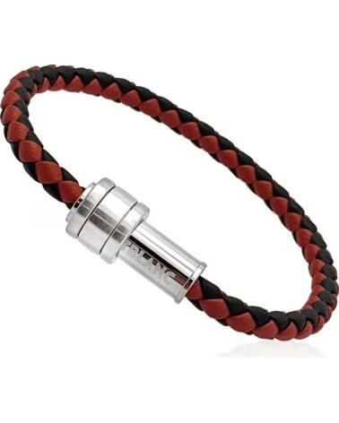 MONTBLANC MB11855760 BRACELET EN CUIR TRESSÉ ET ACIER