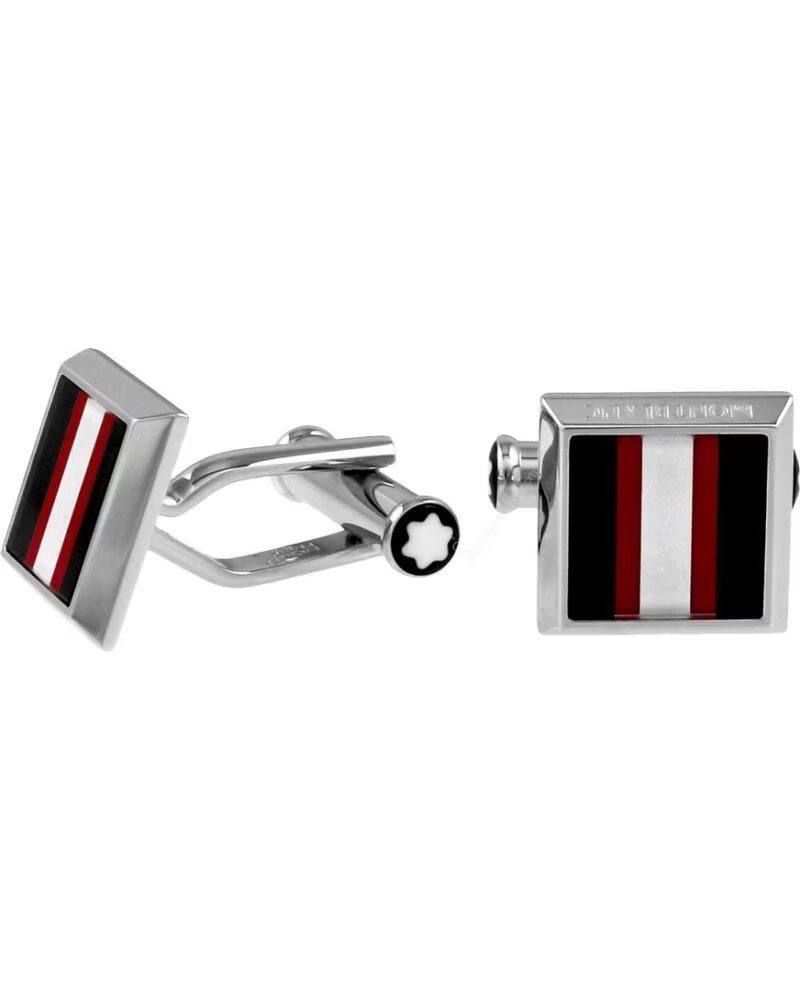 BOUTONS DE MANCHETTE MONTBLANC MB118595 ACIER INOXYDABLE