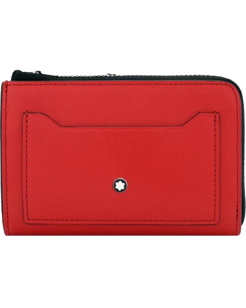 MONTBLANC MB129691 CARTERA MONEDERO ROJA