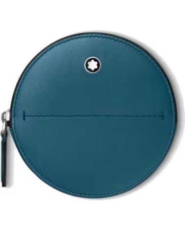 PORTAMONETE TRACOLLA ROTONDO MONTBLANC MB131261 BLU