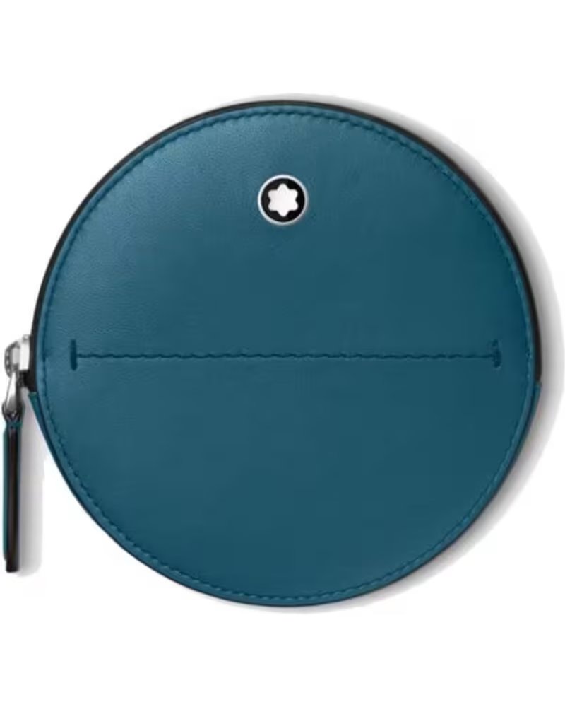 PORTAMONETE TRACOLLA ROTONDO MONTBLANC MB131261 BLU