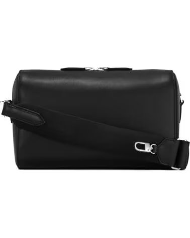 MONTBLANC MB131797 LEDER UMHÄNGETASCHE SCHWARZ