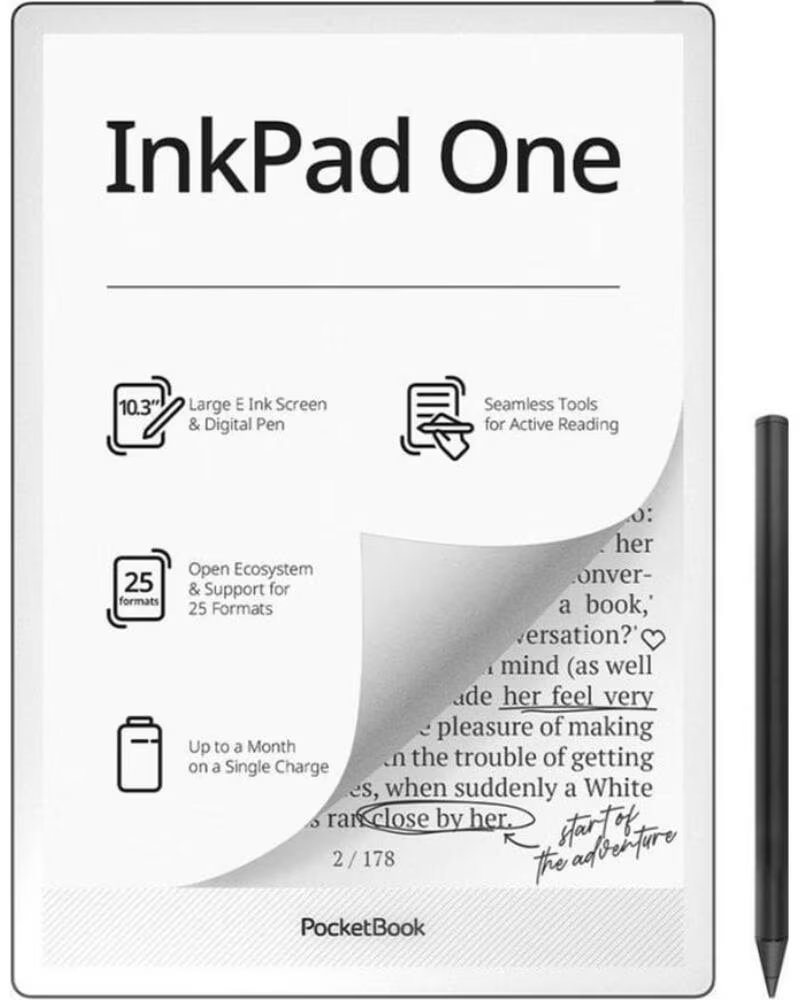 POCKETBOOK READERS Ebook pocketbook inkpad one wifi 10 3 pulgadas 32gb matte black