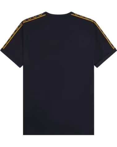 FRED PERRY CONTRAST TAPE RINGER T-SHIRT NAVY AZUL MARINO