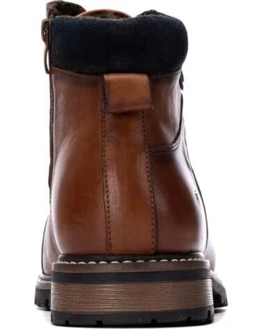 CARMELA 164197 BOTINS DE COURO PARA HOMEM CAMEL