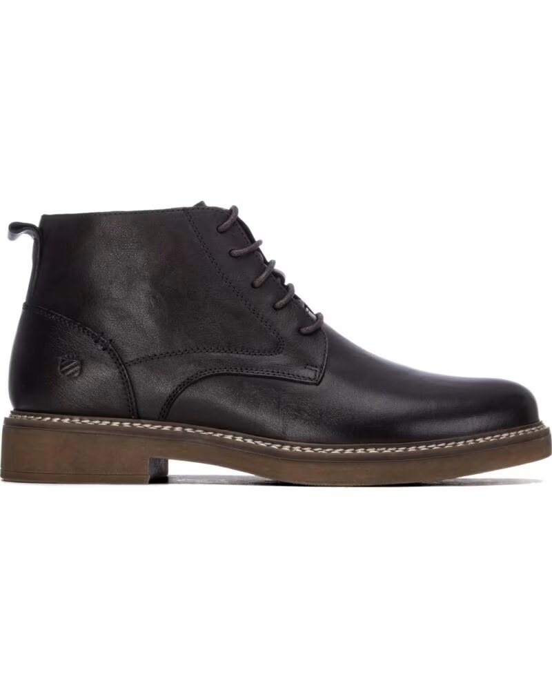 BOTTINES EN CUIR CARMELA 164202 MARRON