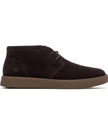 CARMELA 164204 BOTAS DE PELE MARROM MARRON