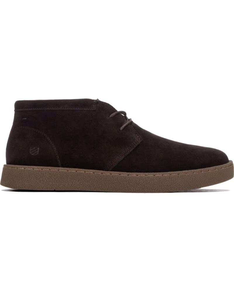 CARMELA 164204 BOTAS DE PELE MARROM MARRON