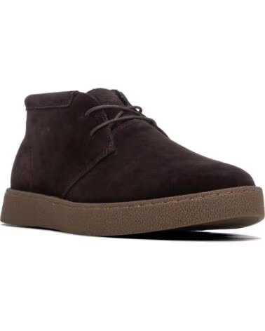 CARMELA 164204 BOTAS DE PELE MARROM MARRON